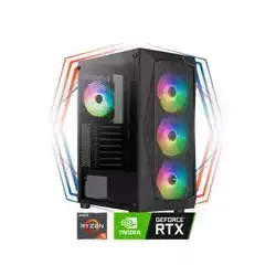 PC Gamer StellarX IV 3X RGB Professional - R5 Edition (AMD Ryzen 5 7600, 32GB DDR5-5200, 1TB SSD NVMe, GeForce RTX 4060 8GB)