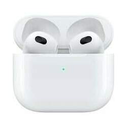 AirPods Apple 3º Geração, Bluetooth, com Estojo de Recarga MagSafe, Branco - MME73BE/A
