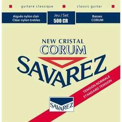 Cordas Savarez New Cristal Corum 500CR Violão Nylon Tensão Média