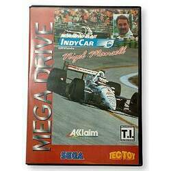 Jogo Newman haas Indy Car estrelando Nigel Mansell Original - Mega Drive