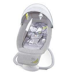 Cadeira Bebê Infantil Techno Plus Automática com Suporte Ajustável para os Pés Sorvete - Mastela
