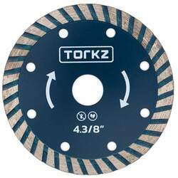 Disco de Corte Diamantado 4 3/8 (110mm) Torkz TRC0005 Turbo