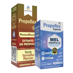 Duo Propolex Apis Vida - Extrato de Própolis e Xarope de própolis expectorante