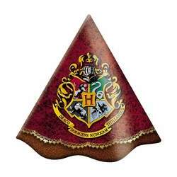 Chapéu de Aniversário Harry Potter 8 Unidades