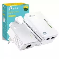Kit Powerline TP-Link AV600 Com Wifi 500Mpbs - TL-WPA4220KIT