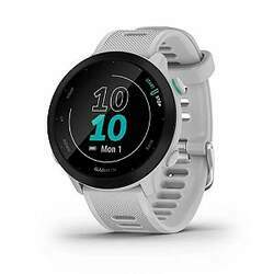 Smartwatch e Monitor Cardíaco de pulso com GPS Garmin Forerruner 55 - Branco