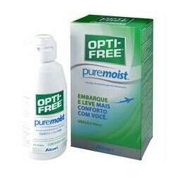 Opti-Free Pure Moist 90 ml - Solução para lentes de contato