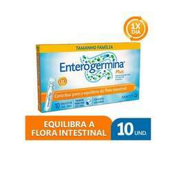 Probiótico Enterogermina Plus 10 frascos 5ml