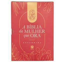 A Bíblia da Mulher que Ora - Edição Expandida NVT Letra Normal Vinho