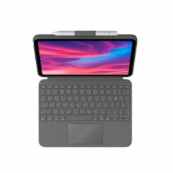 Capa com teclado para tablet Logitech COMBO TOUCH para ipad