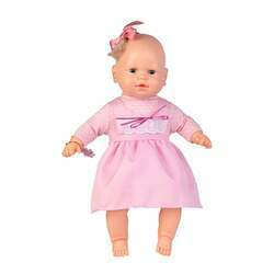 Boneca Bebezinho Vestido Rosa 49 cm - Estrela
