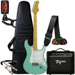 Kit Guitarra Tagima Stratocaster Tg530 Amplificador Acessórios