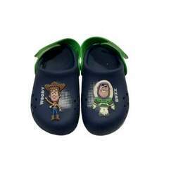Sandália azul Toy Story de Woody e Buzz n 23-24