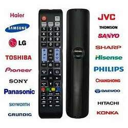 Controle Remoto Universal Para Tv Lcd Led Samsung , Toshiba , LG, Sharp,Philips, TCL, Sanyo