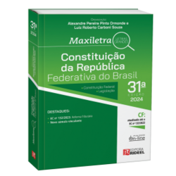 Livro Constituição da República Federativa do Brasil Maxiletra, 31ª Edição 2024