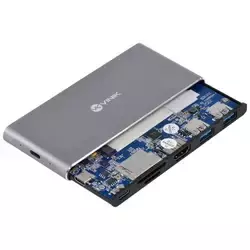 Docking Station Vinik SSD M 2 Hub Tipo C 2 USB 3 0 HDMI Leitor de Cartão SD TF Power Delivery (PD) 100W DSM-5C