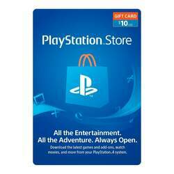 Cartão PSN 10 Dólares Playstation Network - USA