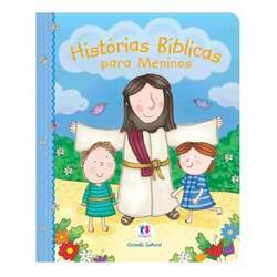Livro Histórias Bíblicas Para Meninos - Capa Azul