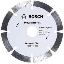 Disco de Corte Diamantado Multimaterial Segmentado - 2608615229-000 - BOSCH