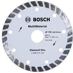 Disco de Corte Diamantado Multimaterial Turbo - 2608615230-000 - BOSCH