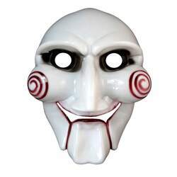 Máscara PVC Jigsaw: Jogos Mortais Terror Halloween Dia das Bruxas
