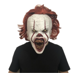 Máscara de Látex Palhaço Pennywise: It a Coisa Assustador Terror Cosplay Halloween - MKP
