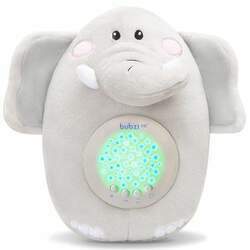 Bubzi Co Máquina de Som Ruído Branco para Bebês Recém Nascidos com Luzes, Cinza Elefante