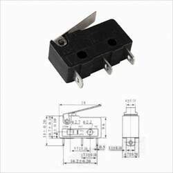 Chave micro switch kw11-3z-2 3 terminais