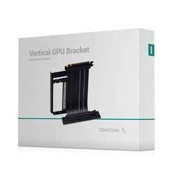 Suporte DeepCool P/ Placa de Video Vertical, C/ Cabo Riser Pci-E 4 0 16x, Preto (R-VERTICAL-GPU-BRACKET-G-1)