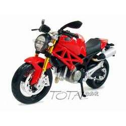 Ducati Monster 696 1:12 Maisto Vermelha