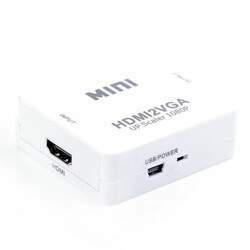 Mini Conversor HDMI para VGA com Áudio - 6168