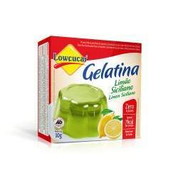 Gelatina Em Pó Lowcucar Zero 10Gr Limão