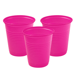 Copo Descartável Bio Pink 200ml Pacote c/50un Trik Trik