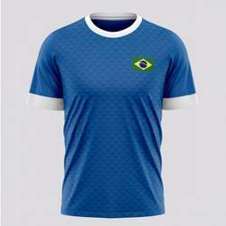 Camisa Brasil Jatoba Infantil Marinho