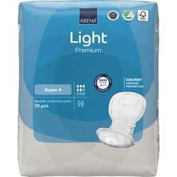 Abena Light Super Premium - Absorvente Feminino - Pacote com 30 unidades