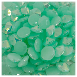 Botão Acrílico - Modinha - Diamante - Verde Claro - Tam 18 /11,43mm - C/50und - Cód BTV2010