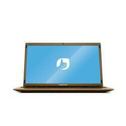 Notebook Positivo Motion C41TEi Intel Celeron Dual-Core Linux 14 - Dourado