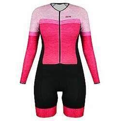 Macaquinho de ciclismo feminino manga longa SportXtreme Comfort Mescla