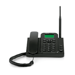 Telefone Rural com Fio Intelbrás 2G Preto - CF4202N