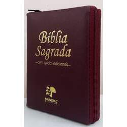 Bíblia sagrada com ajudas adicionais med