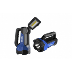 Lanterna Holofote LED Giratório 1000 Lums Recarregável SK052 SPARK - YANGUI
