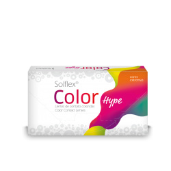 Lentes de contato Solflex Color Hype - 1 caixa