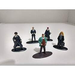 Harry Potter 5 Personagens para Coleção - METAL DIE CAST 4cm