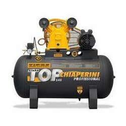 Compressor de Ar Chiaperini Top 10 Pés 150 Litros 2 Cv monofásico 110/220v - Média Pressão