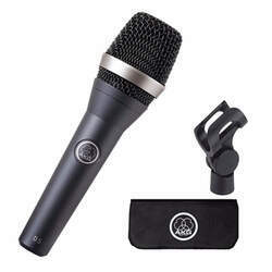 Microfone AKG D 5 Dinâmico Supercardioide Profissional