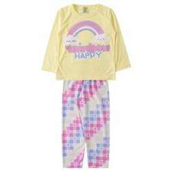 Pijama Infantil Feminino Rainbow - My Dream Girls