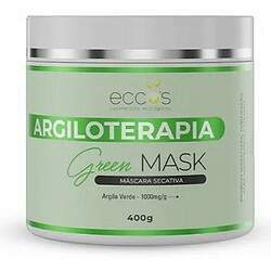 Máscara de Argila Verde Green Mask Eccos Secativa Peles Oleosas