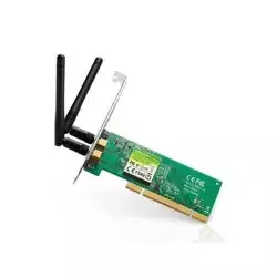 Placa de Rede Wireless PCI TP-Link 300Mbps 802 11b/g/n 2 Antenas - TL-WN851ND