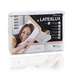 Pillow Top LatexLux Látex Natural Casal Padrão 138x188x2,5 cm
