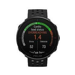 Relógio Smartwatch e Monitor Cardíaco de Pulso e GPS POLAR VANTAGE M2 - Preto e Cinza